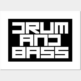 drum and bass Posters and Art